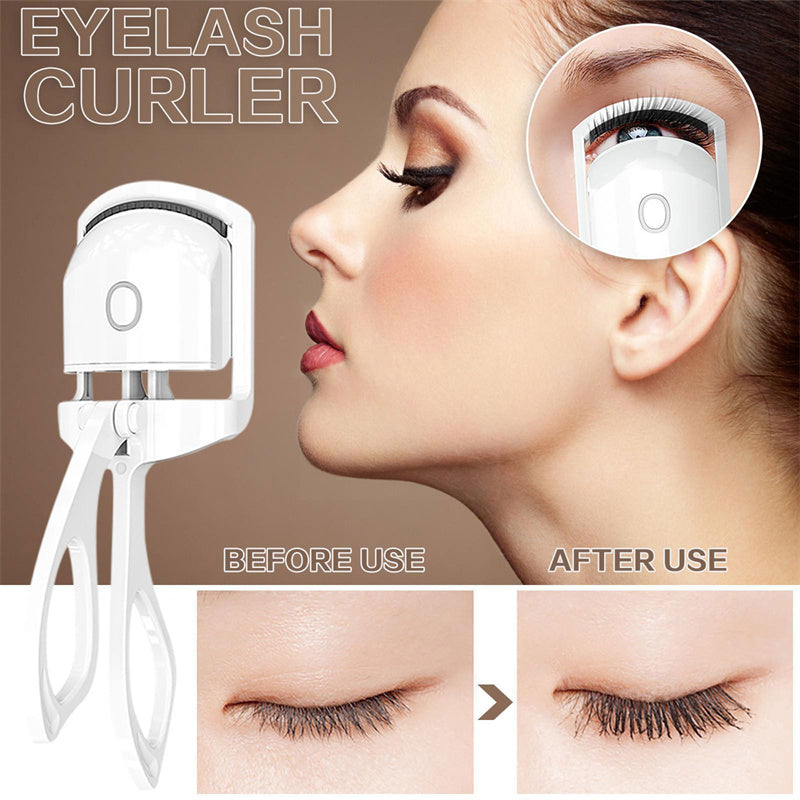 Rechargeable Heated Eyelash Curler with USB Fast Heating