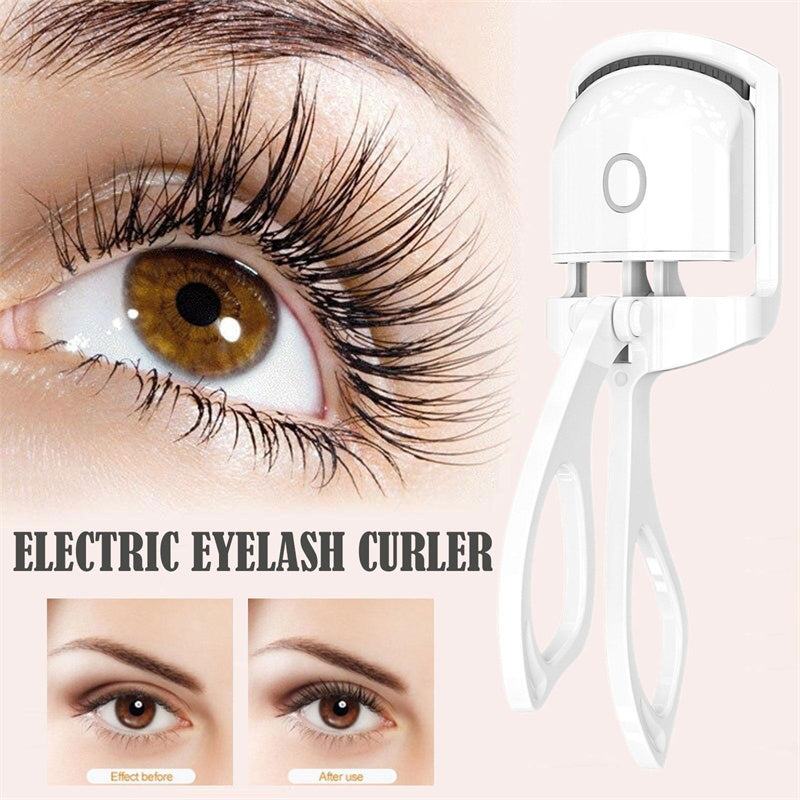 Rechargeable Heated Eyelash Curler with USB Fast Heating