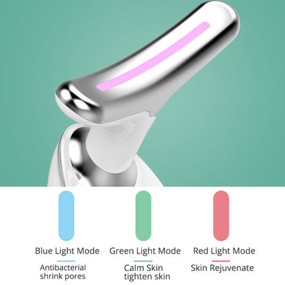 EMS Neck Lifting Massager with LED Therapy & Wrinkle Tightening
