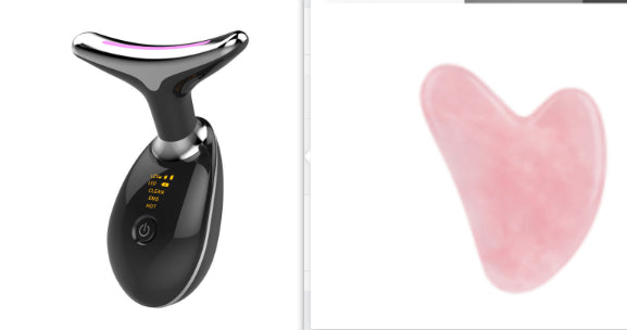 EMS Neck Lifting Massager with LED Therapy & Wrinkle Tightening