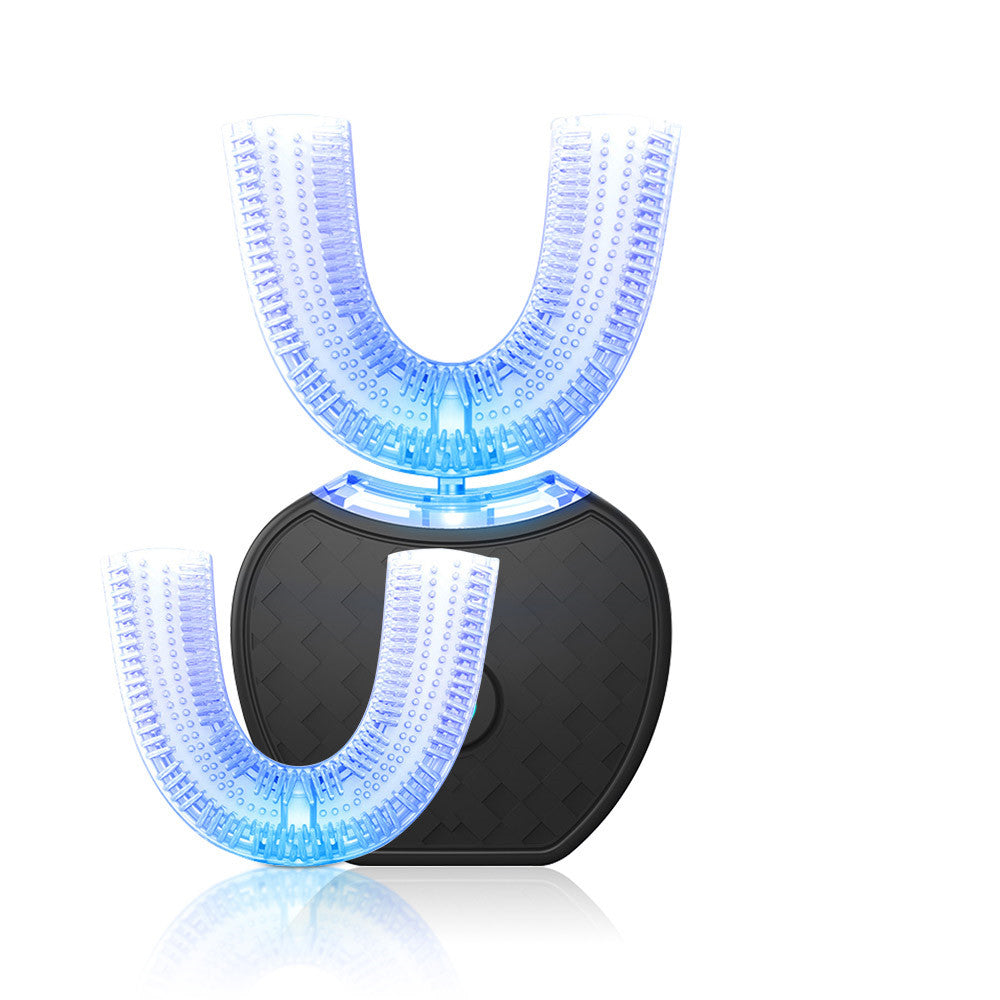 360° Automatic U-Shaped Electric Toothbrush with Blue Light
