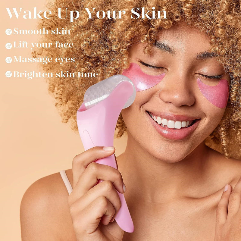 Facial Ice Roller Massager for Puffy Eyes & Skin Tightening