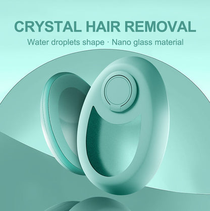 Crystal Hair Eraser for Women & Men Painless Exfoliating Tool