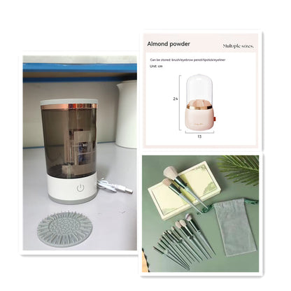 USB Electric Makeup Brush Cleaner Machine for Fast Deep Cleaning