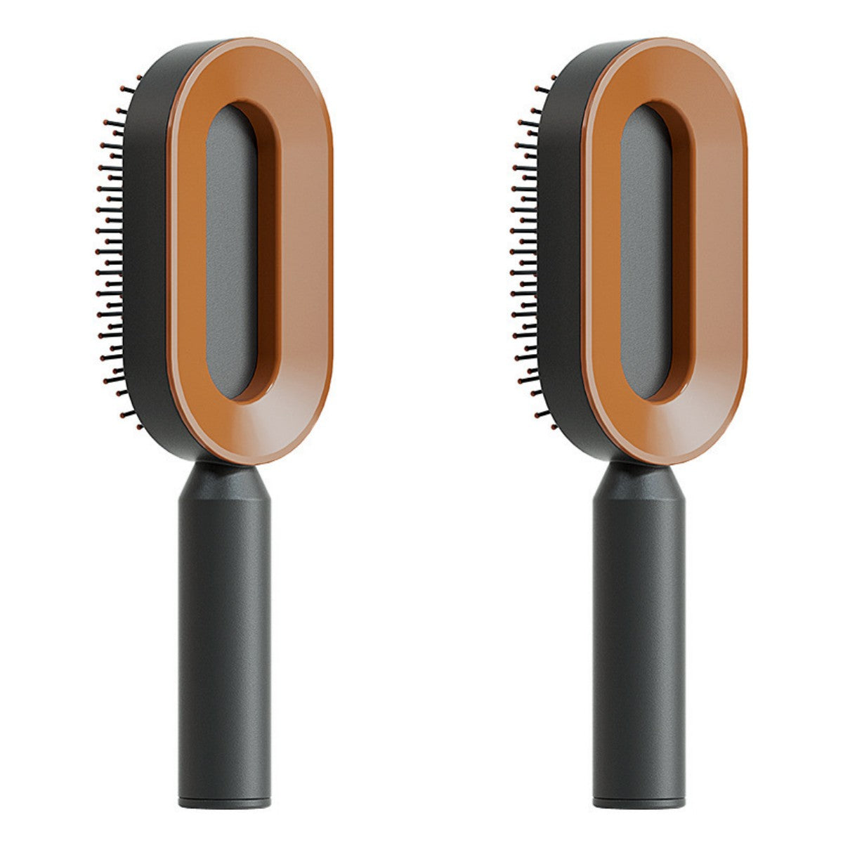 Self Cleaning Hair Brush for Women with Scalp Massage Design