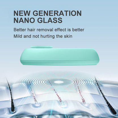 Crystal Hair Eraser for Women & Men Painless Exfoliating Tool