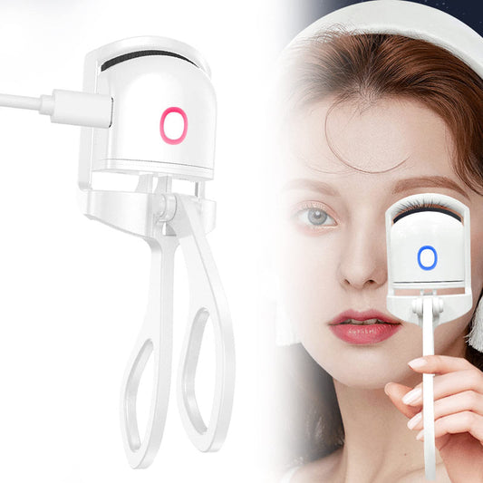 Rechargeable Heated Eyelash Curler with USB Fast Heating