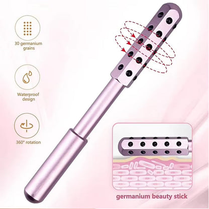 Germanium Facial Roller Beauty Stick for Face Lift & Skin Massage