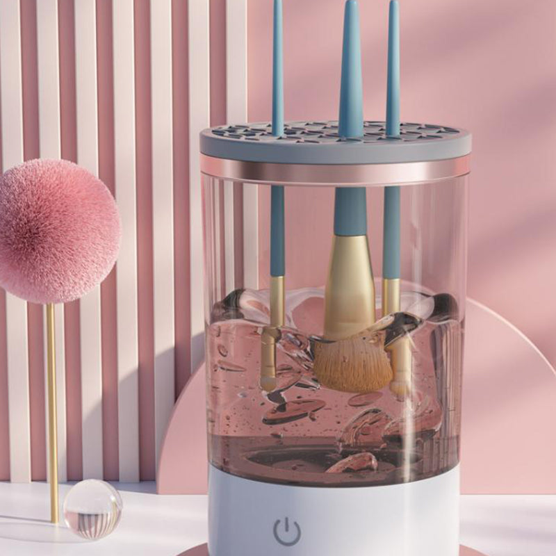 USB Electric Makeup Brush Cleaner Machine for Fast Deep Cleaning