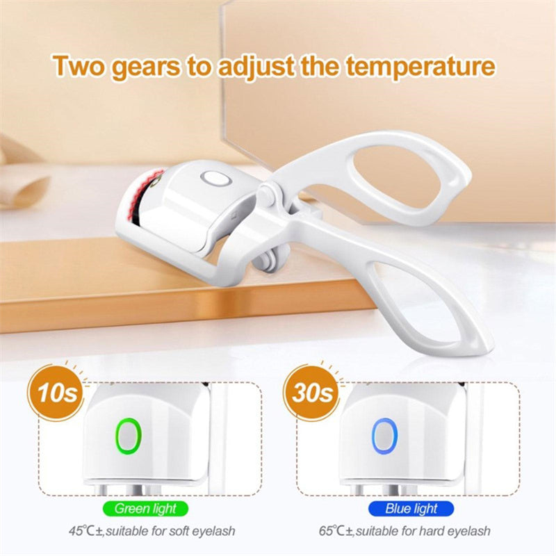 Rechargeable Heated Eyelash Curler with USB Fast Heating