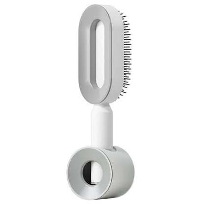 Self Cleaning Hair Brush for Women with Scalp Massage Design