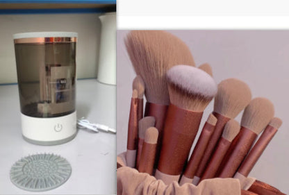 USB Electric Makeup Brush Cleaner Machine for Fast Deep Cleaning