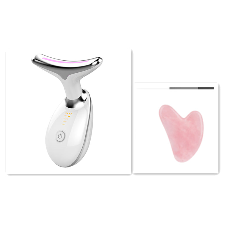 EMS Neck Lifting Massager with LED Therapy & Wrinkle Tightening
