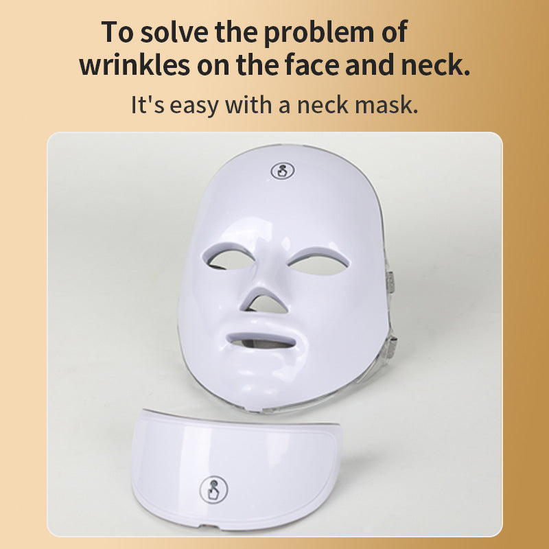7 Color LED Facial Beauty Mask for Skin Rejuvenation Therapy
