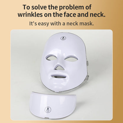 7 Color LED Facial Beauty Mask for Skin Rejuvenation Therapy