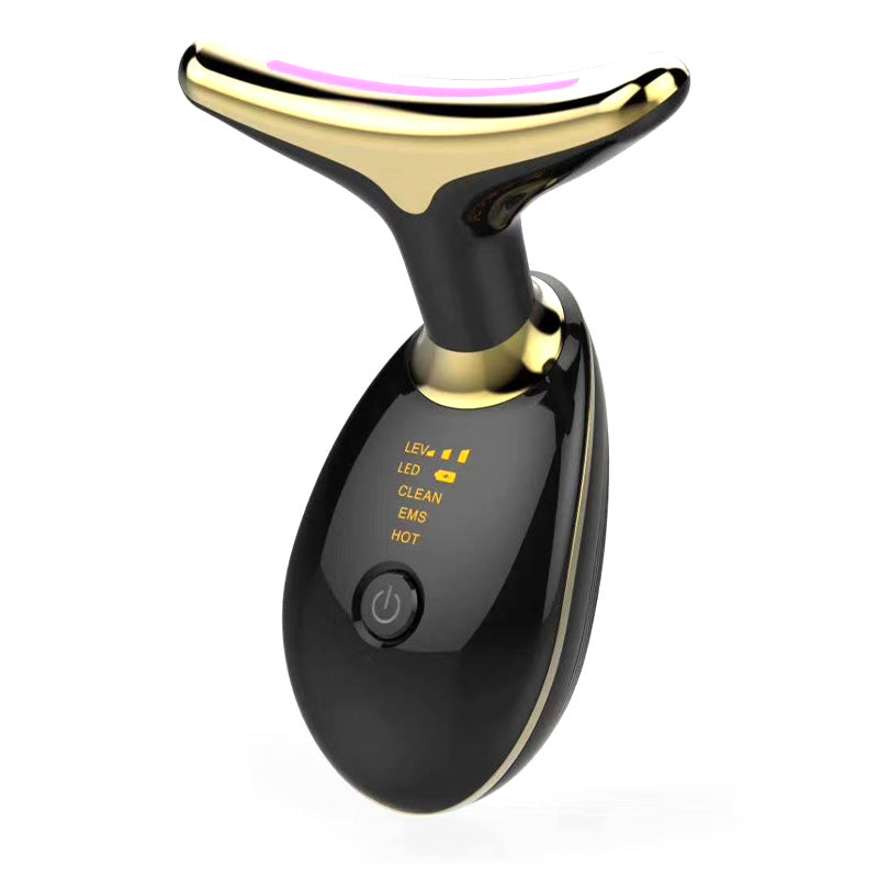 EMS Neck Lifting Massager with LED Therapy & Wrinkle Tightening