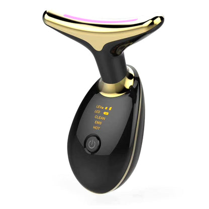 EMS Neck Lifting Massager with LED Therapy & Wrinkle Tightening