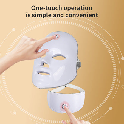 7 Color LED Facial Beauty Mask for Skin Rejuvenation Therapy