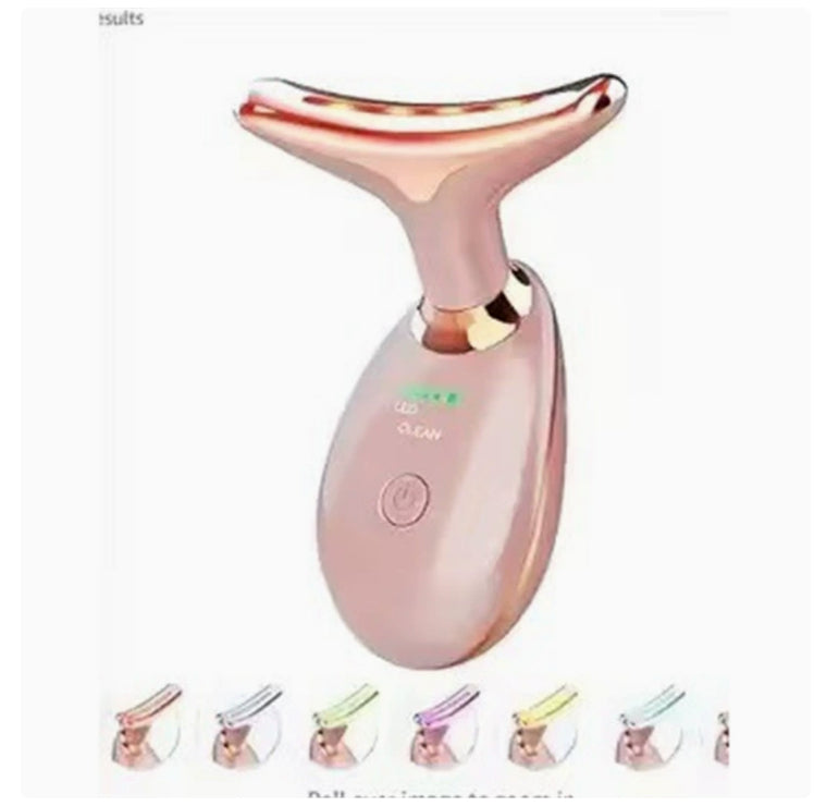 EMS Neck Lifting Massager with LED Therapy & Wrinkle Tightening
