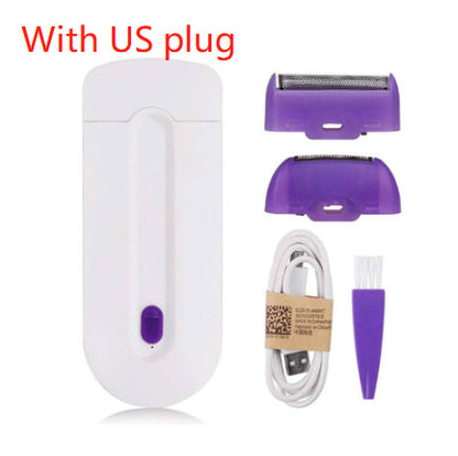 Painless Electric Hair Remover for Women with USB Rechargeable