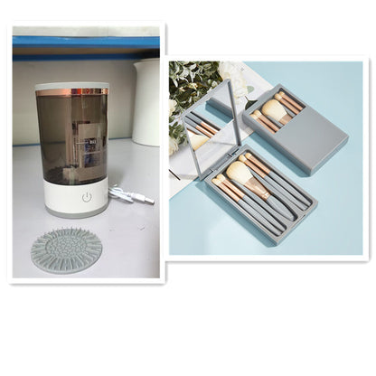 USB Electric Makeup Brush Cleaner Machine for Fast Deep Cleaning